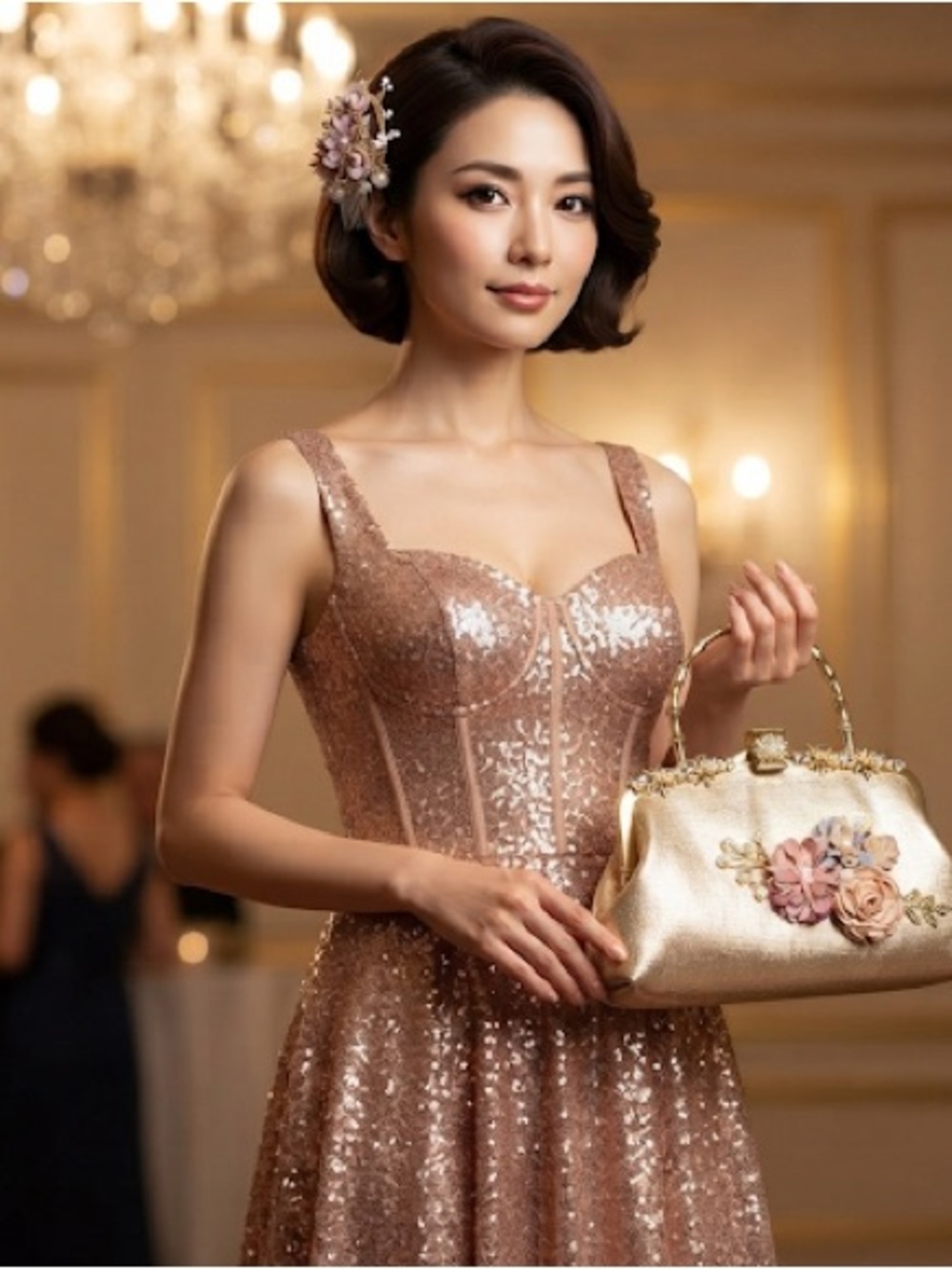 Elegant Gold Purse